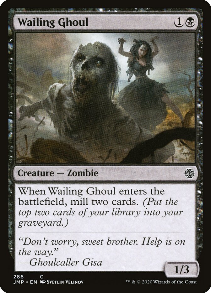 Wailing Ghoul card front