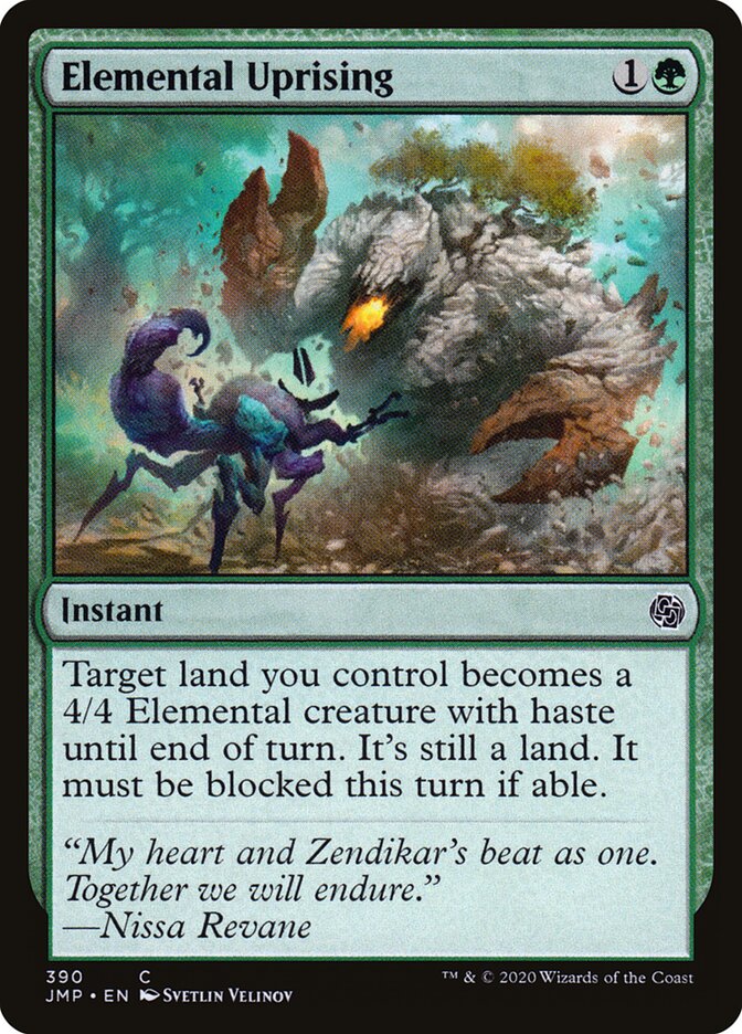 Elemental Uprising card front