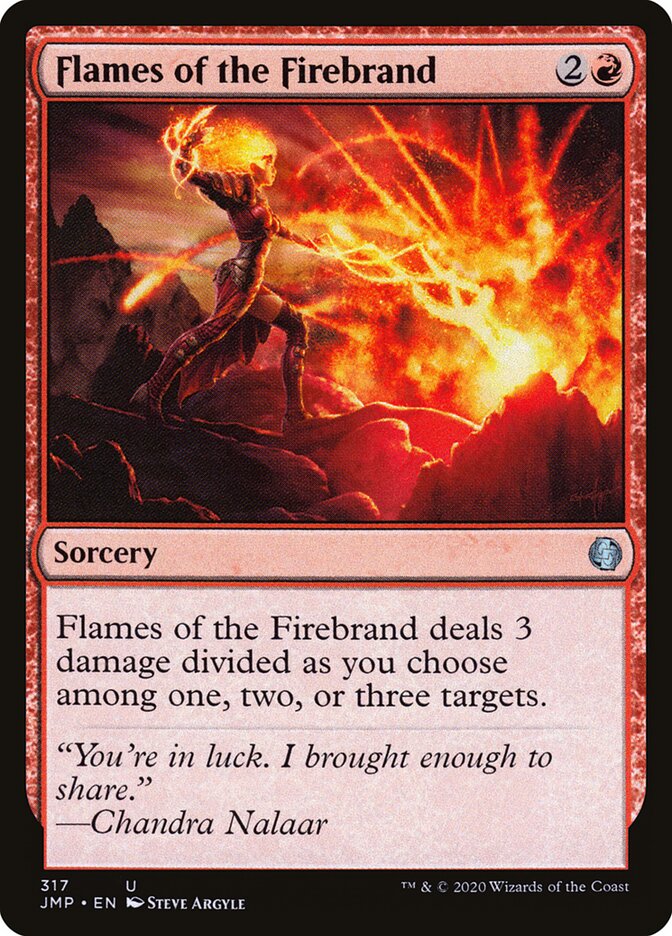 Flames of the Firebrand card front