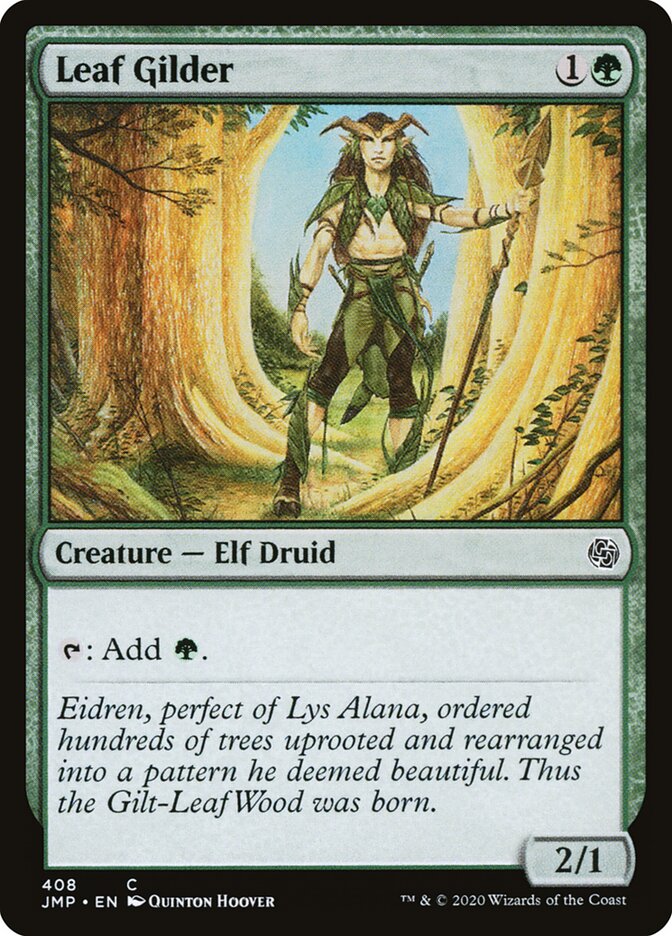 Leaf Gilder card front