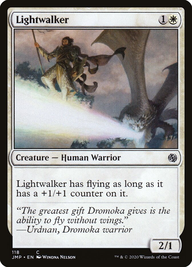 Lightwalker card front