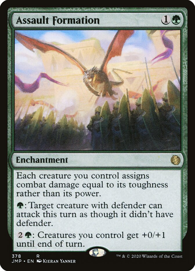 Assault Formation card front