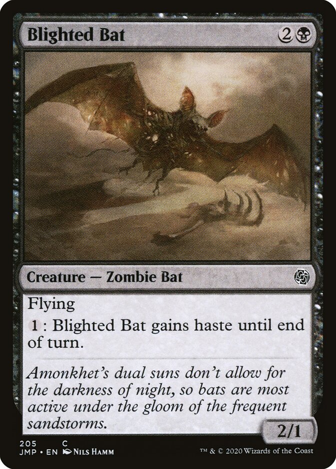 Blighted Bat card front