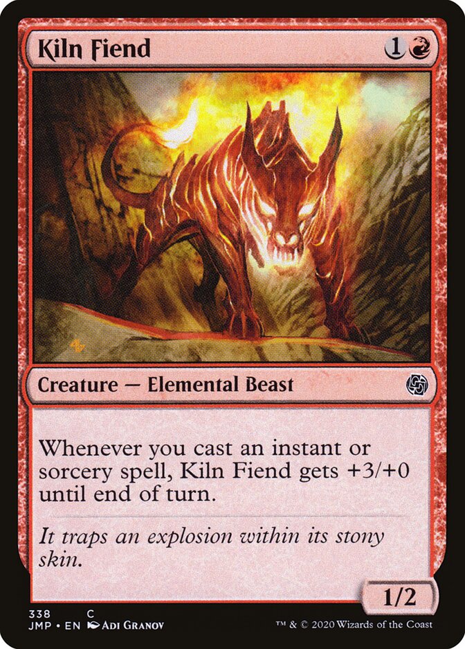 Kiln Fiend card front