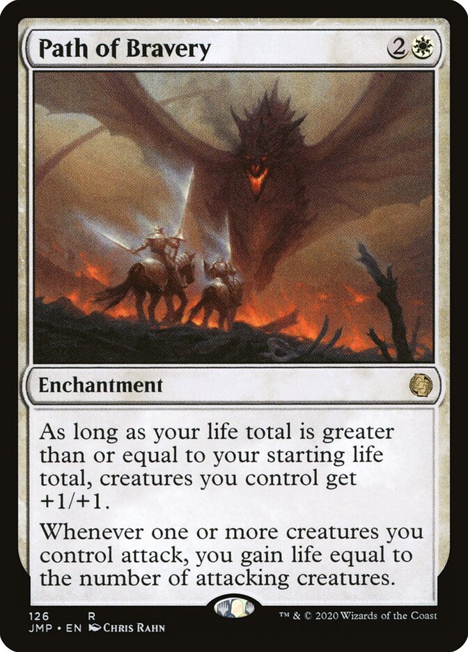 Path of Bravery card front