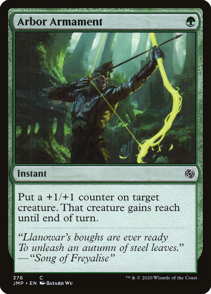 Arbor Armament card front