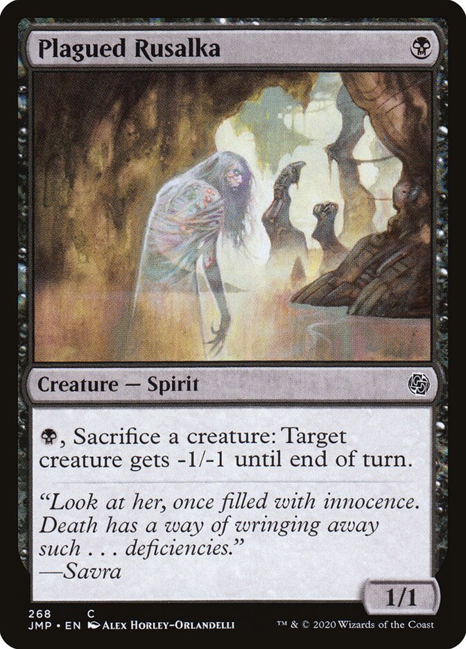 Plagued Rusalka card front