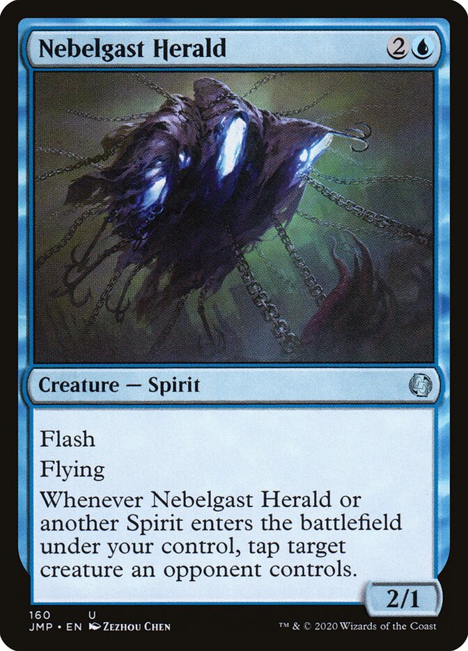 Nebelgast Herald card front