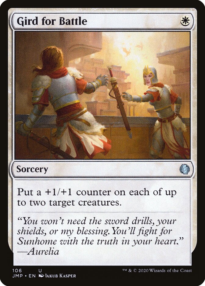Gird for Battle card front
