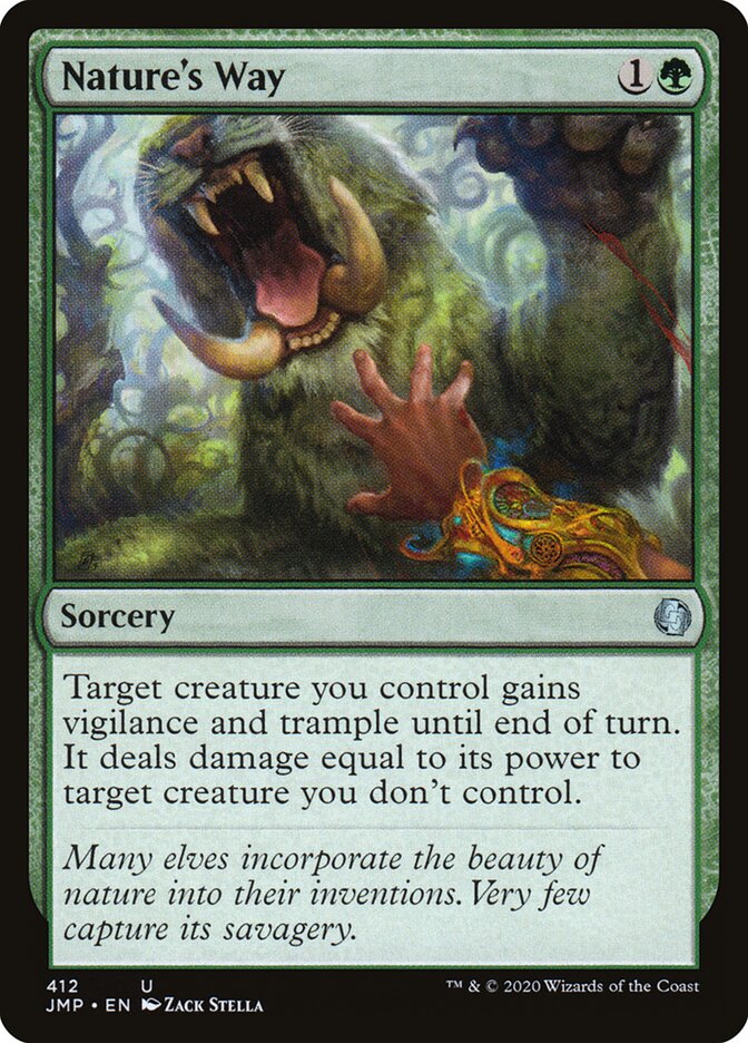 Nature's Way card front