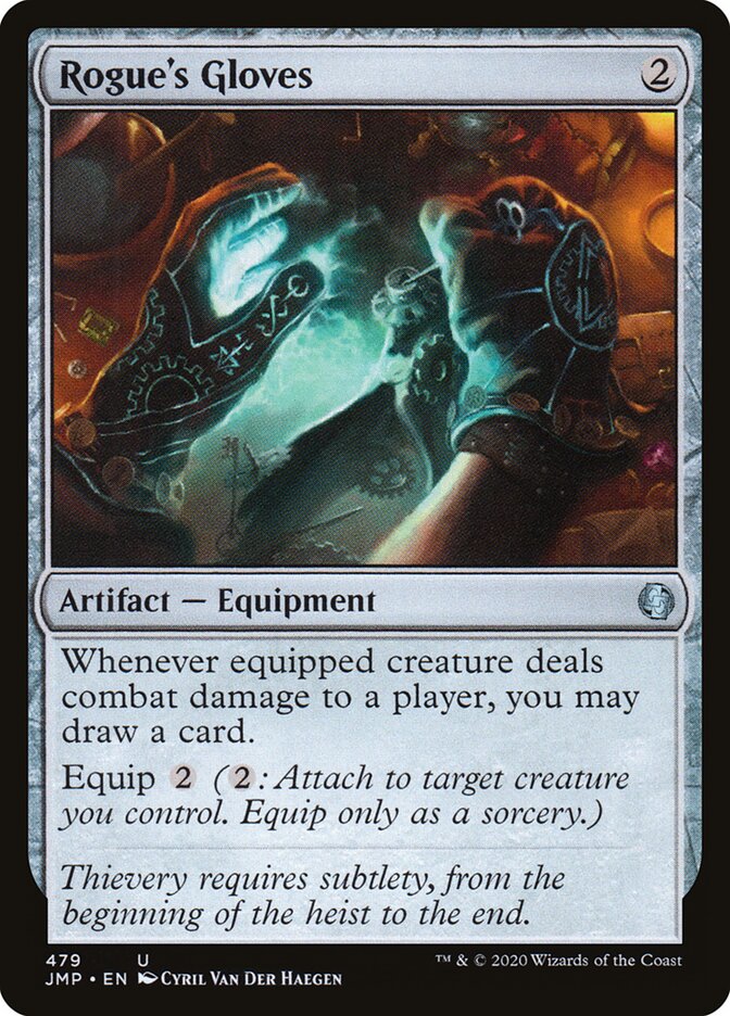Rogue's Gloves card front