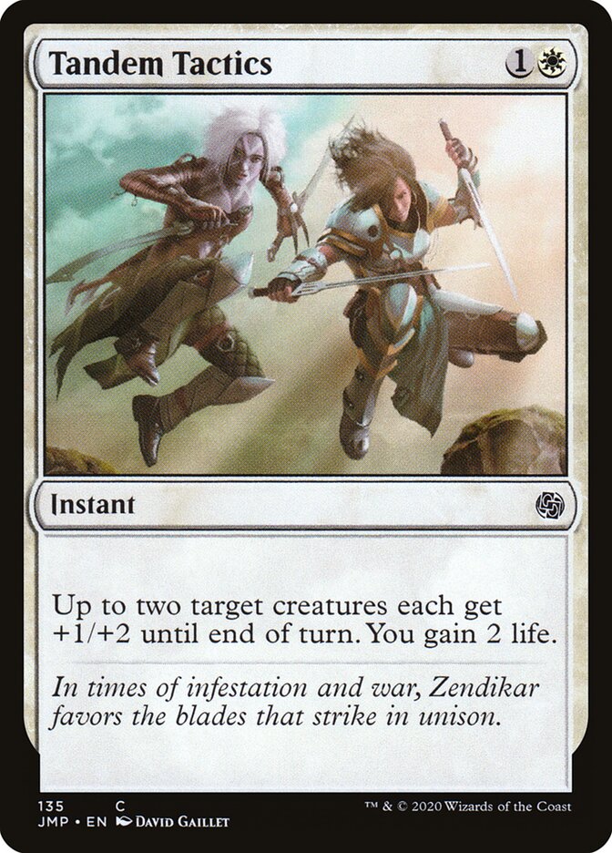Tandem Tactics card front