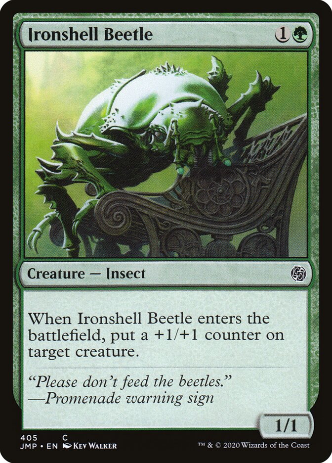 Ironshell Beetle card front