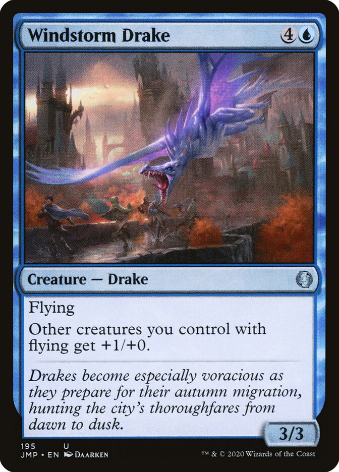 Windstorm Drake card front
