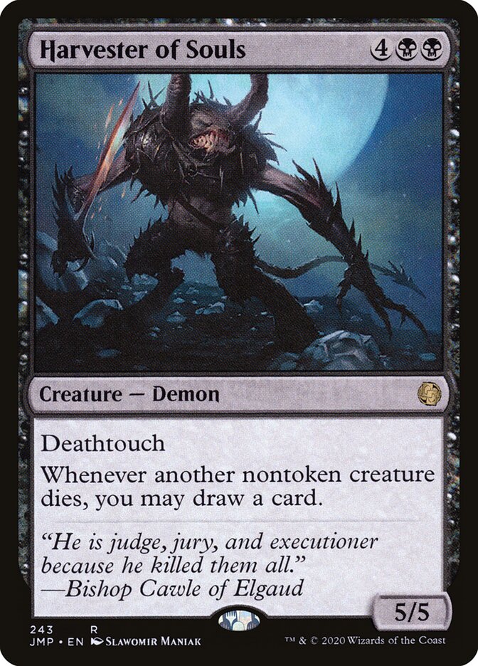Harvester of Souls card front