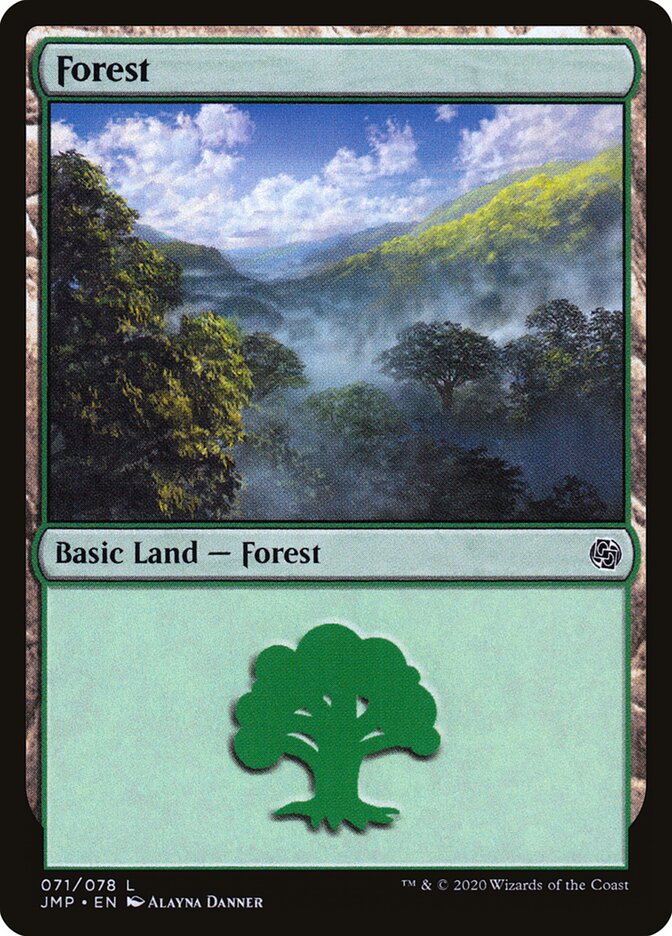 Forest card front