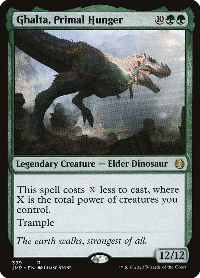 Ghalta, Primal Hunger card front
