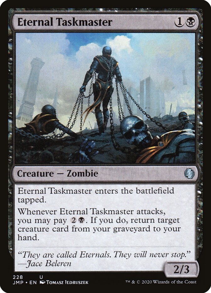 Eternal Taskmaster card front
