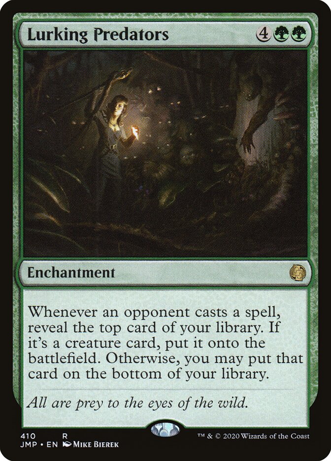 Lurking Predators card front