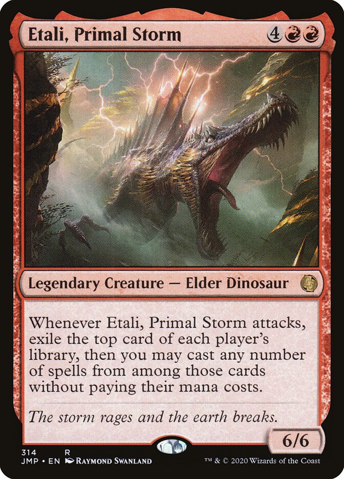 Etali, Primal Storm card front