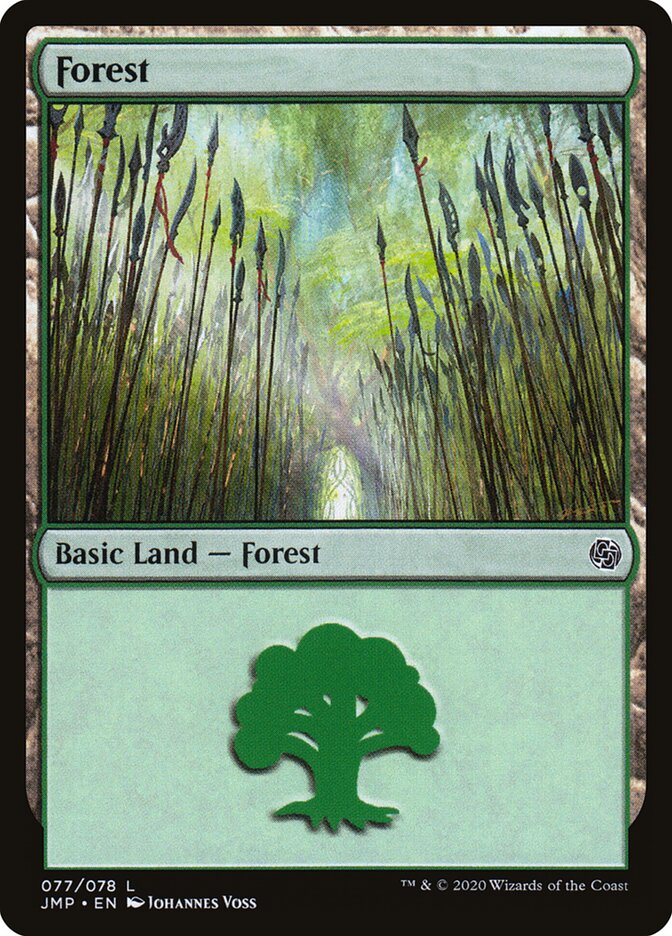 Forest card front