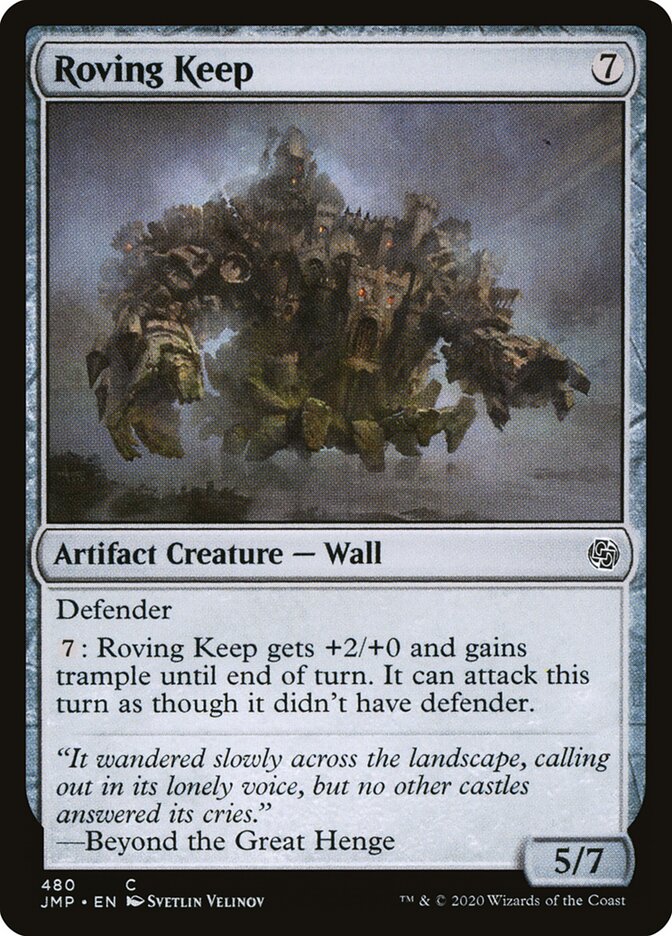 Roving Keep card front