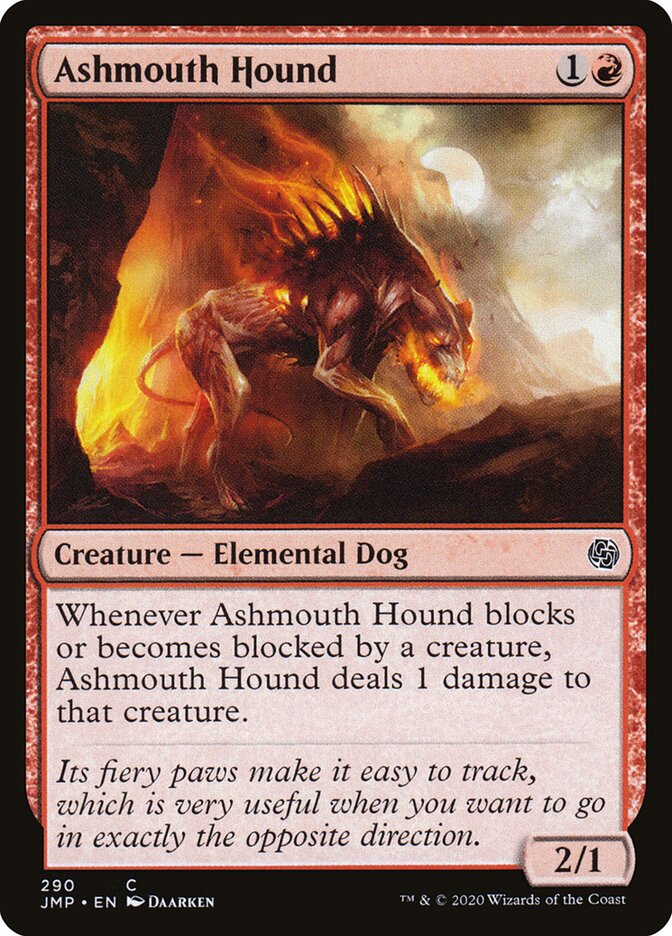 Ashmouth Hound card front