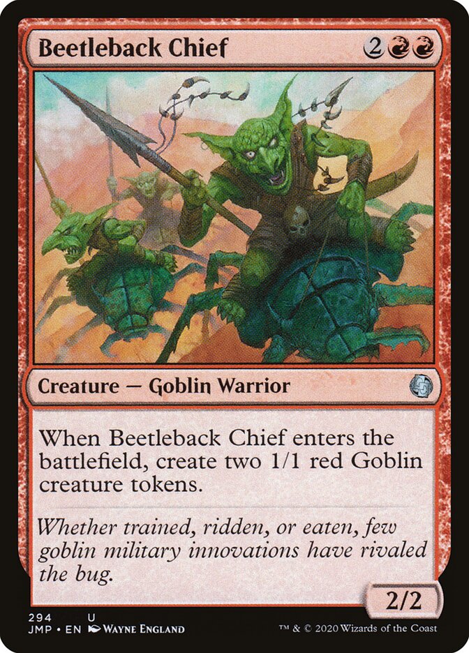 Beetleback Chief card front