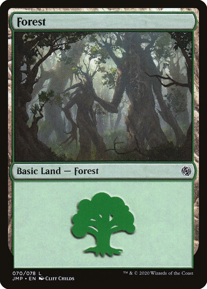 Forest card front
