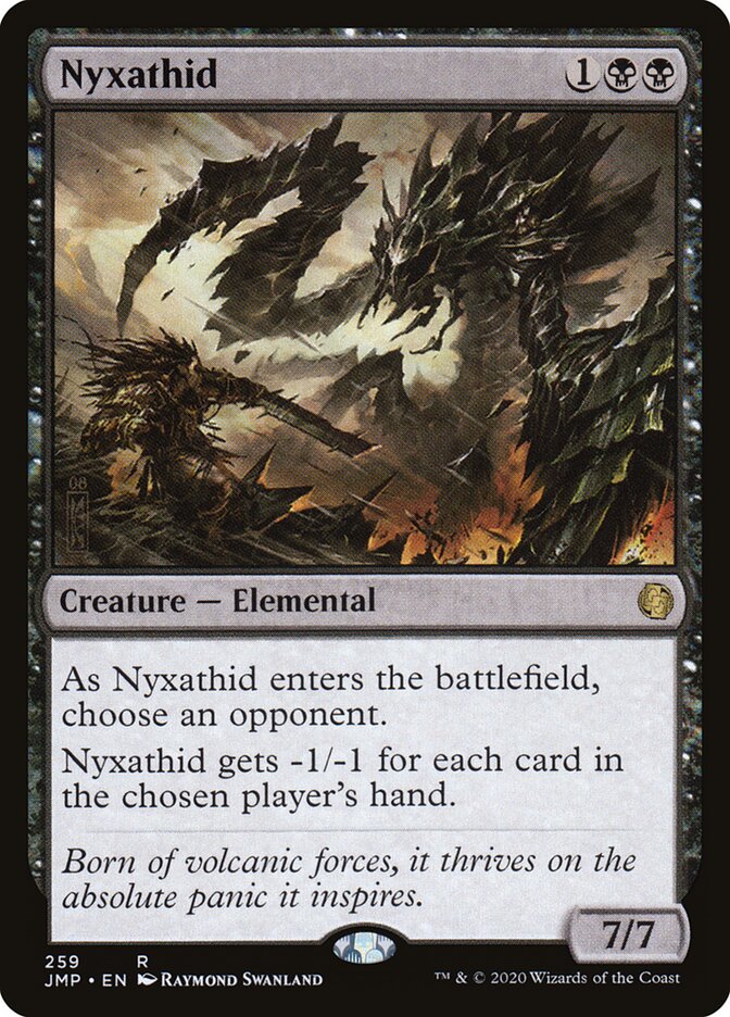 Nyxathid card front