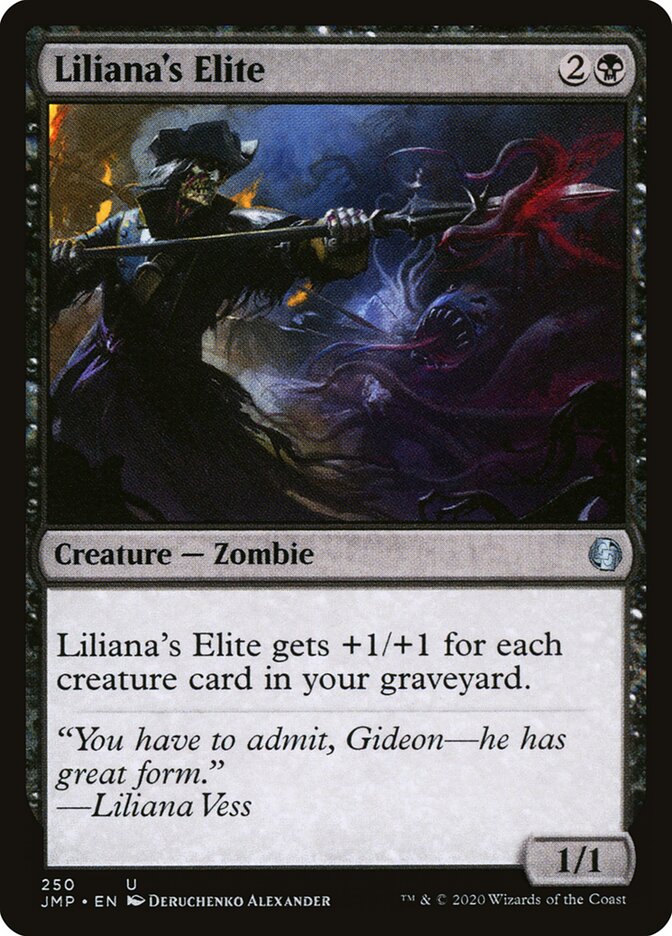 Liliana's Elite card front