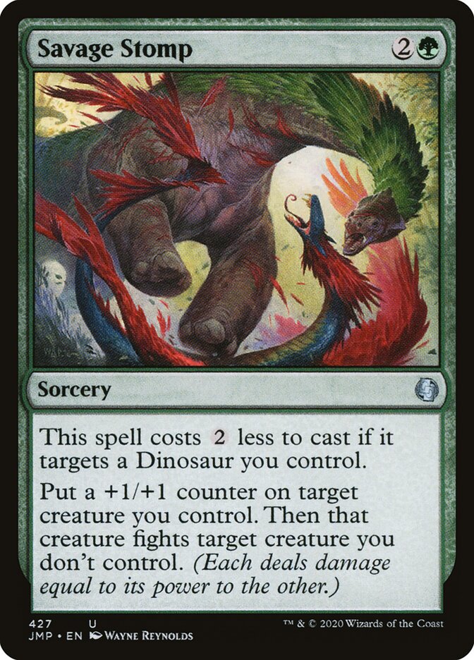 Savage Stomp card front