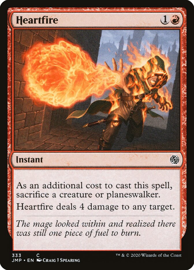 Heartfire card front