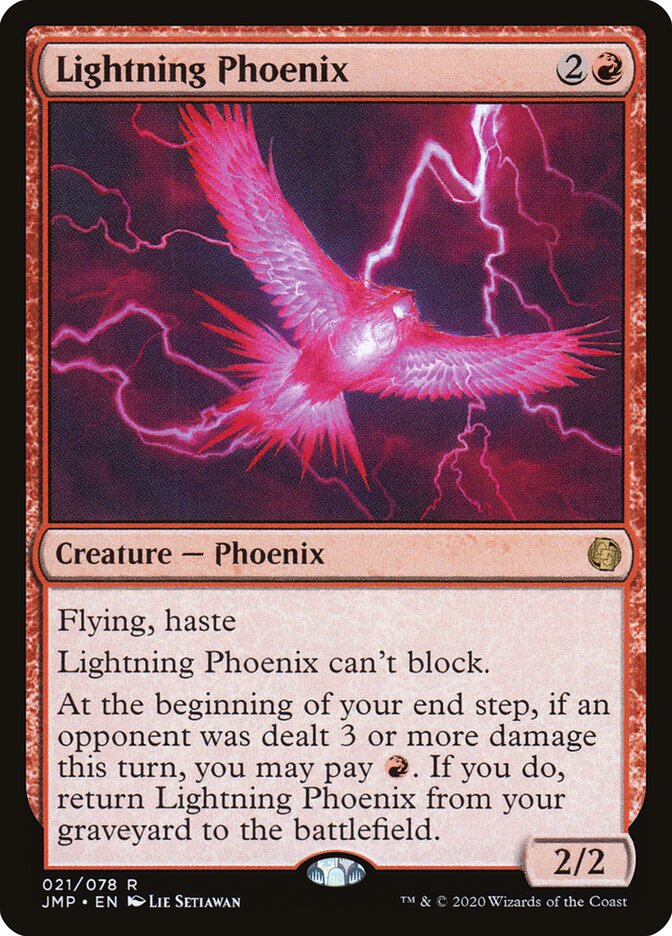 Lightning Phoenix card front