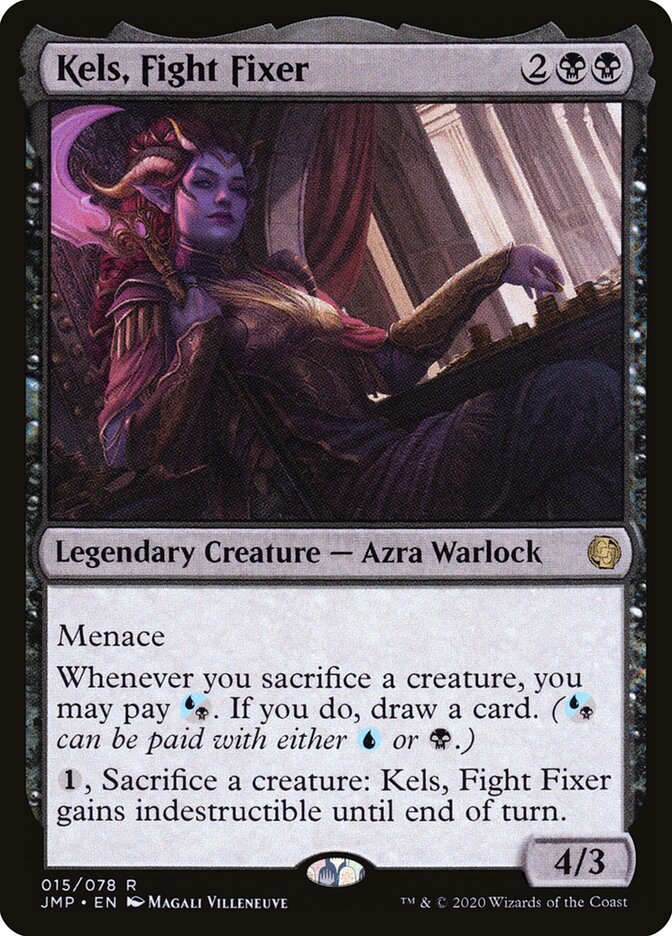 Kels, Fight Fixer card front
