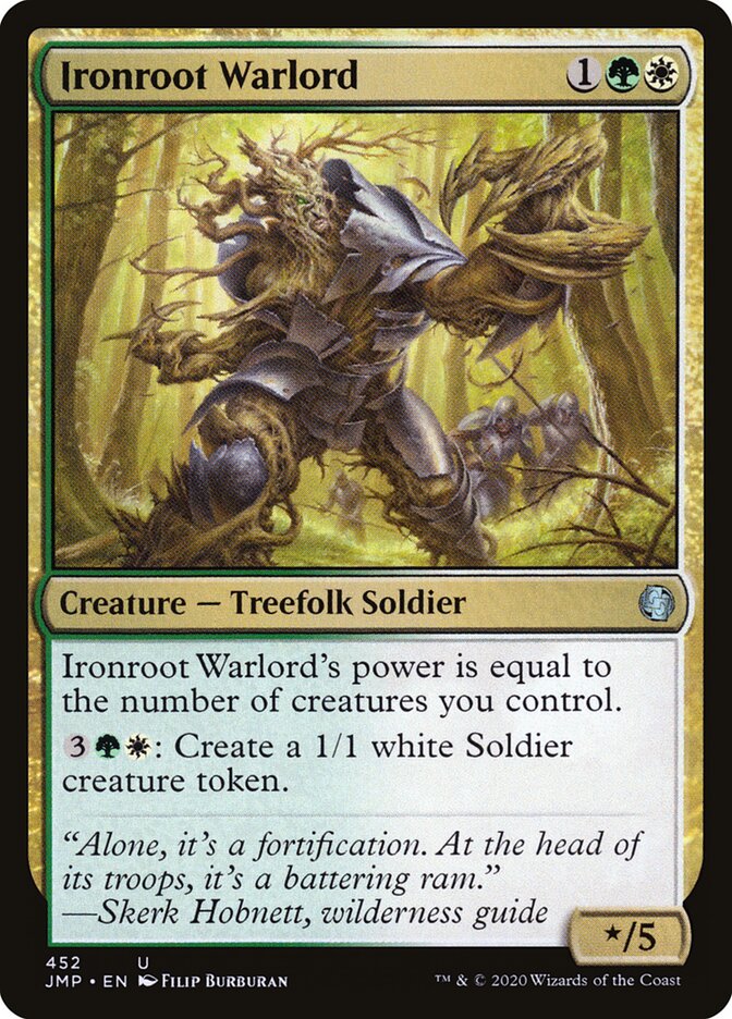 Ironroot Warlord card front