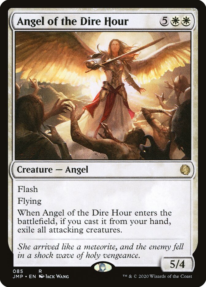 Angel of the Dire Hour card front