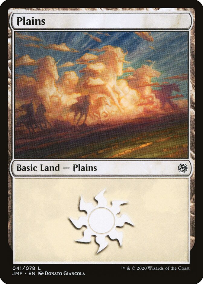 Plains card front