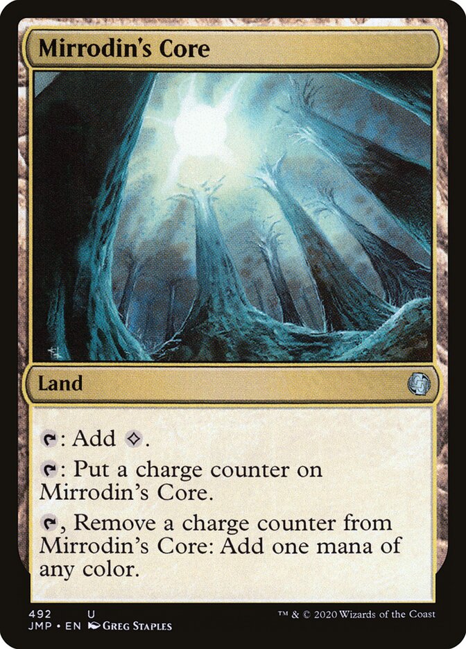 Mirrodin's Core card front