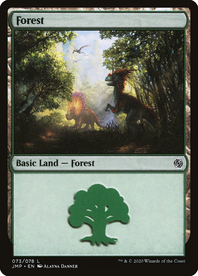 Forest card front