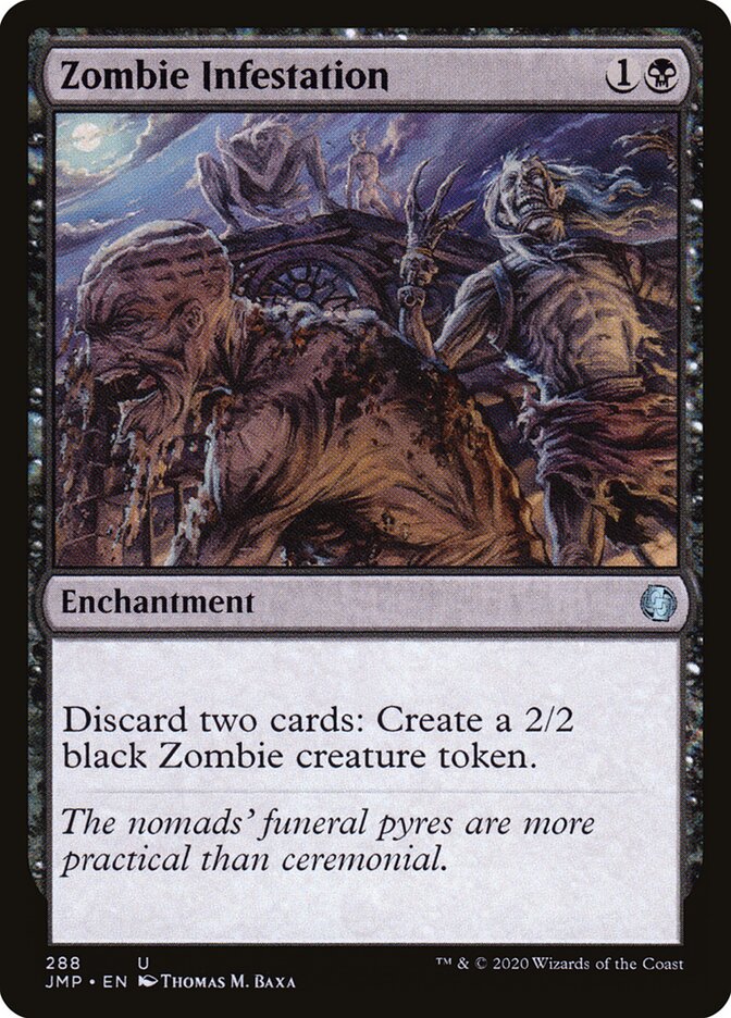 Zombie Infestation card front