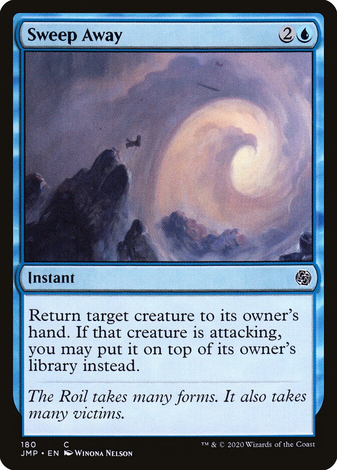 Sweep Away card front