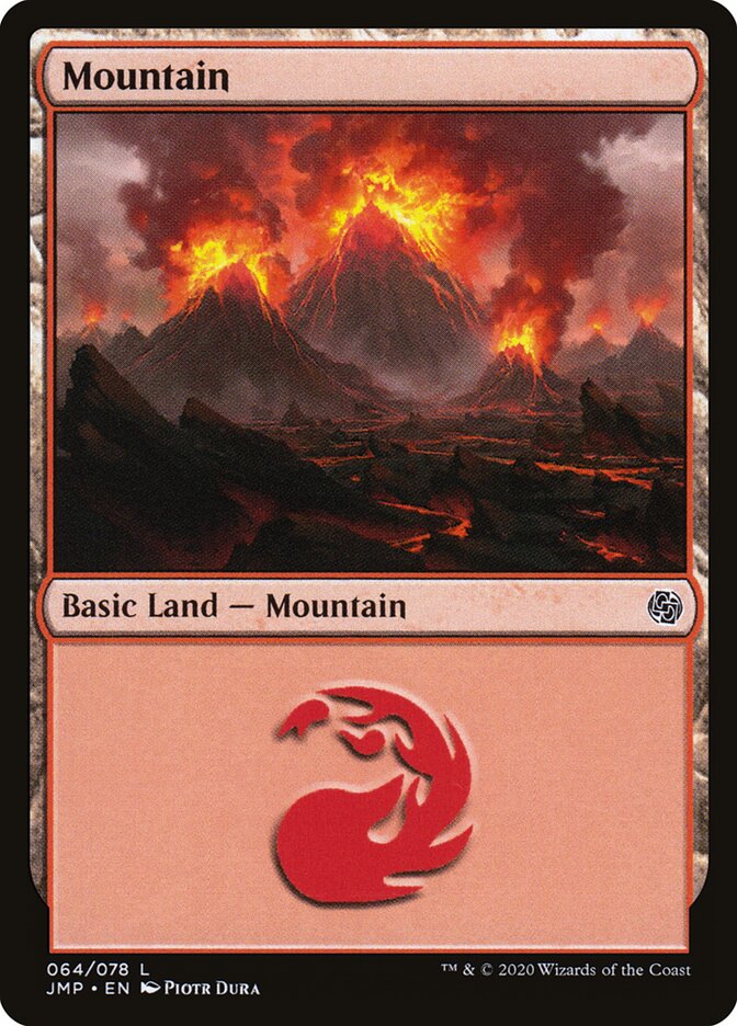 Mountain card front