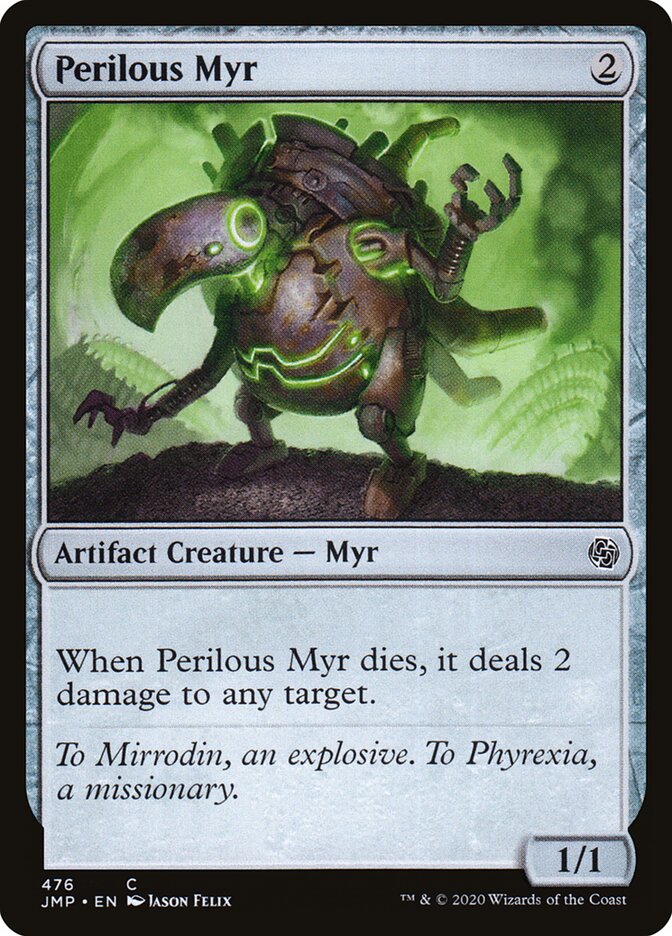 Perilous Myr card front