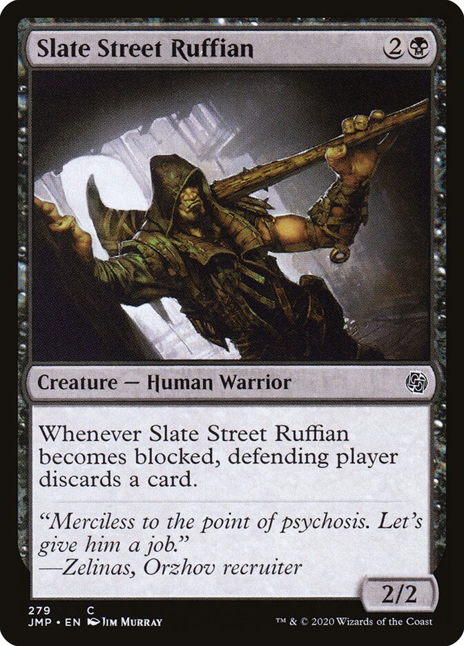Slate Street Ruffian card front