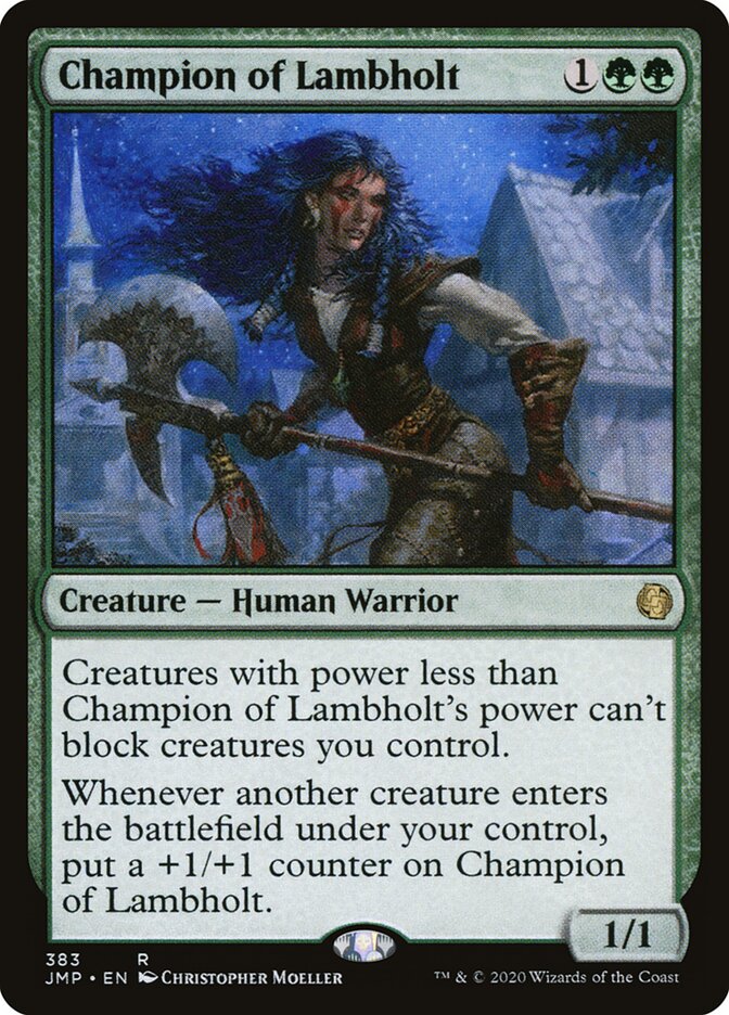 Champion of Lambholt card front