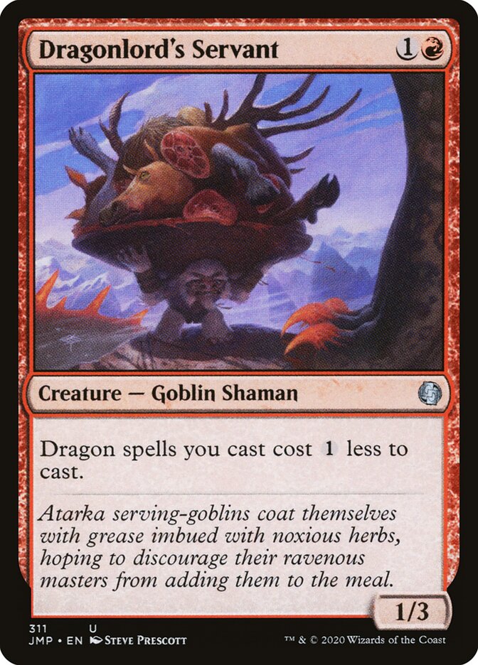 Dragonlord's Servant card front
