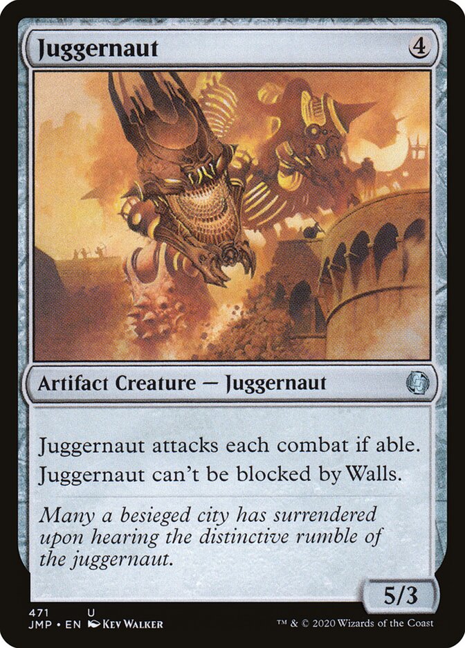 Juggernaut card front