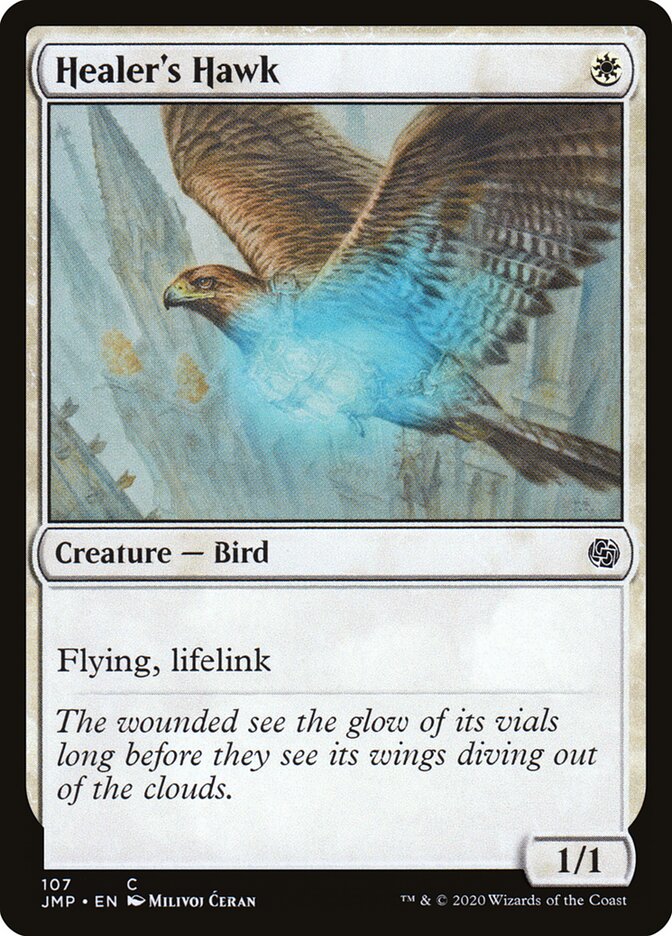 Healer's Hawk card front