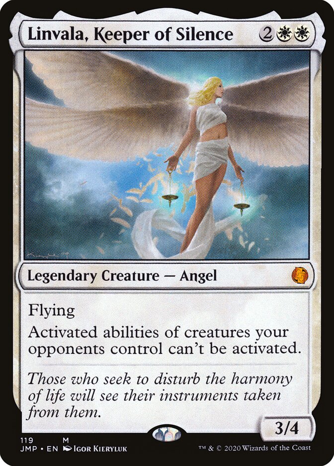 Linvala, Keeper of Silence card front